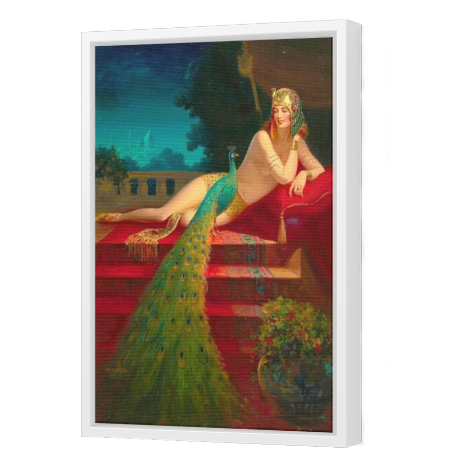 Thumbnail for Canvas - White Floating Frame