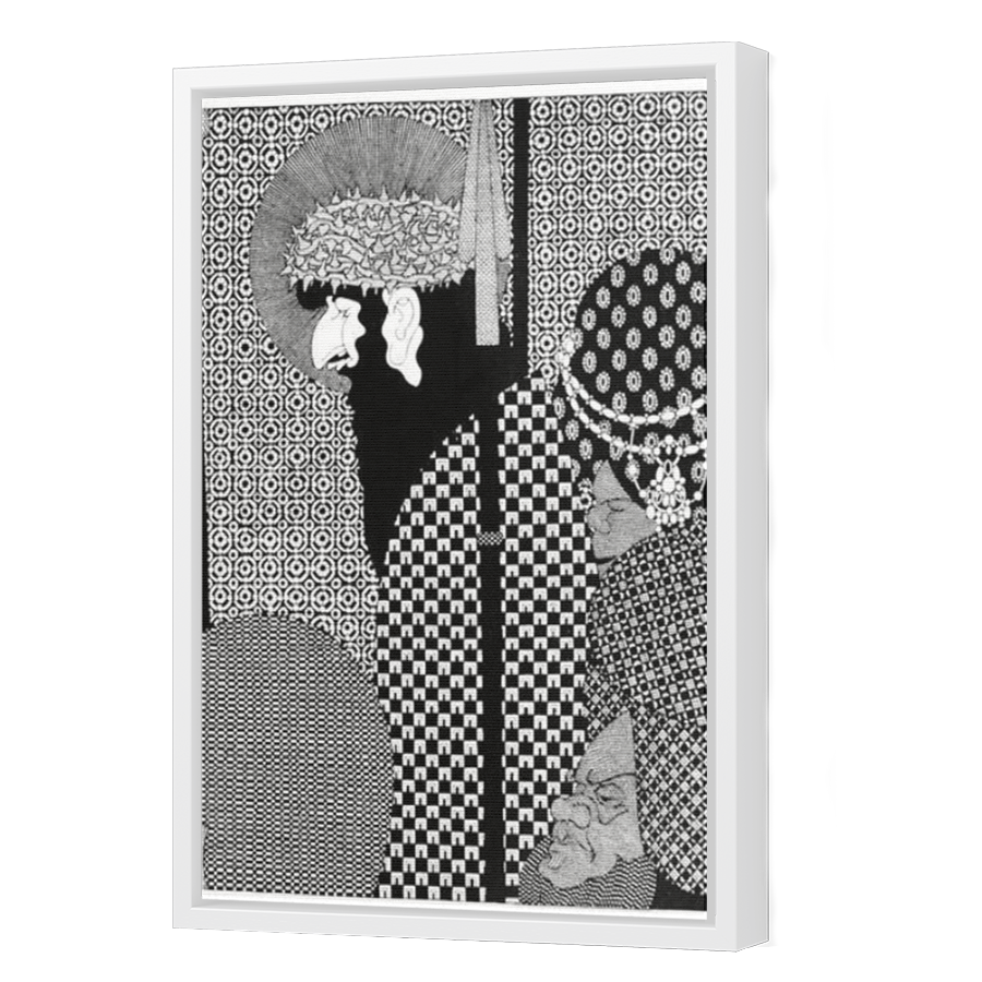 Thumbnail for Canvas - White Floating Frame