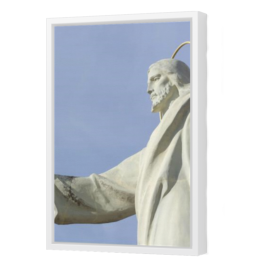Thumbnail for Canvas - White Floating Frame