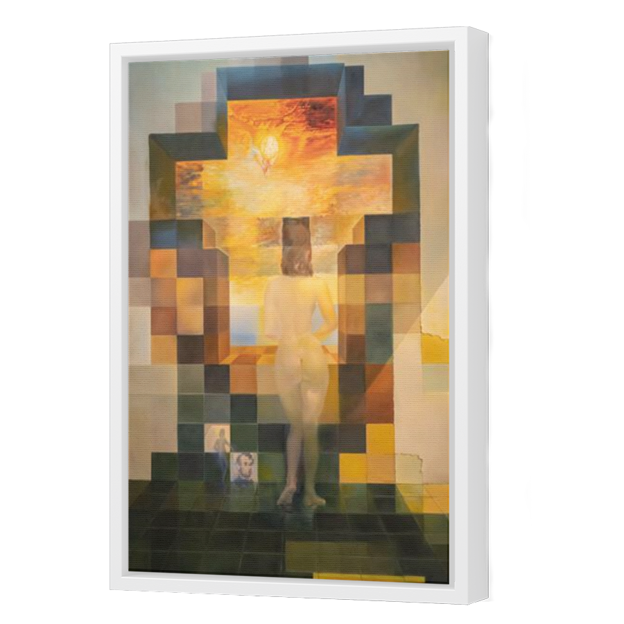 Thumbnail for Canvas - White Floating Frame