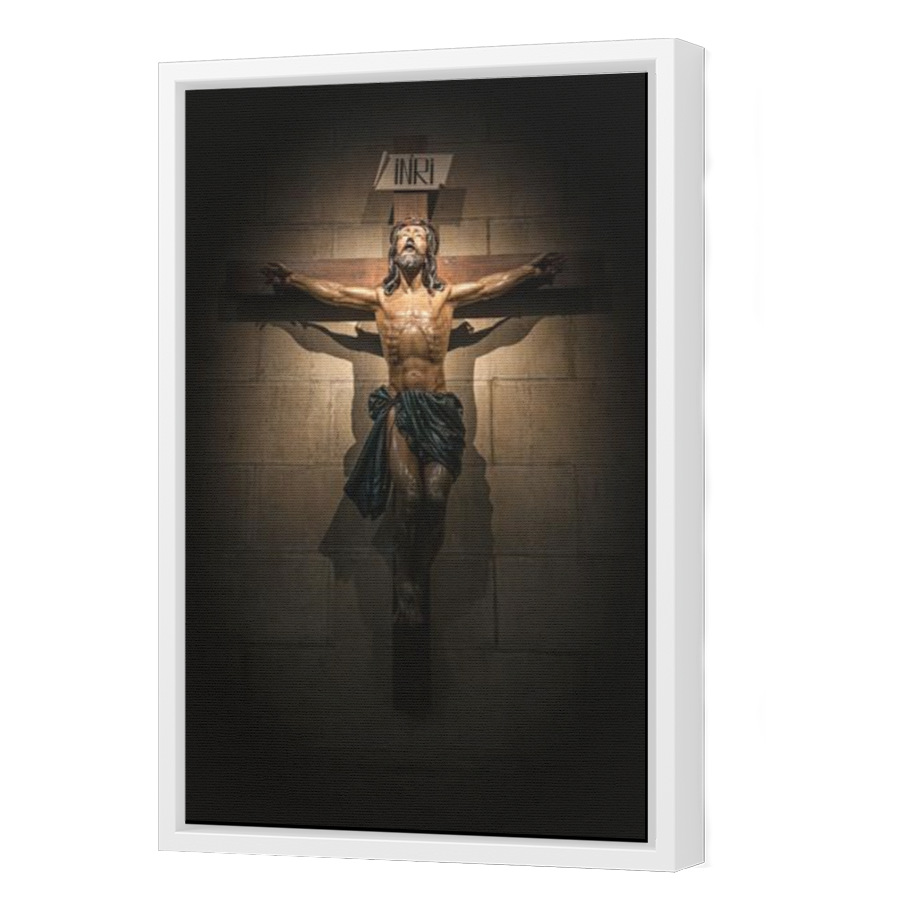 Thumbnail for Canvas - White Floating Frame