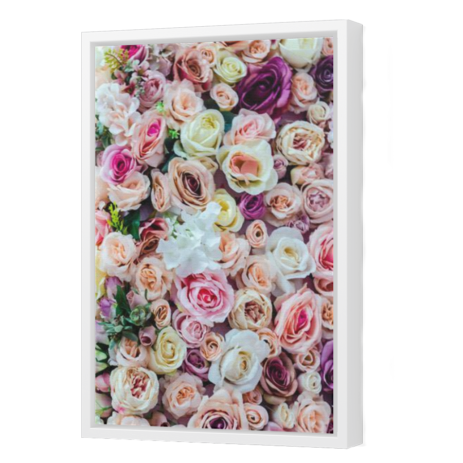 Thumbnail for Canvas - White Floating Frame