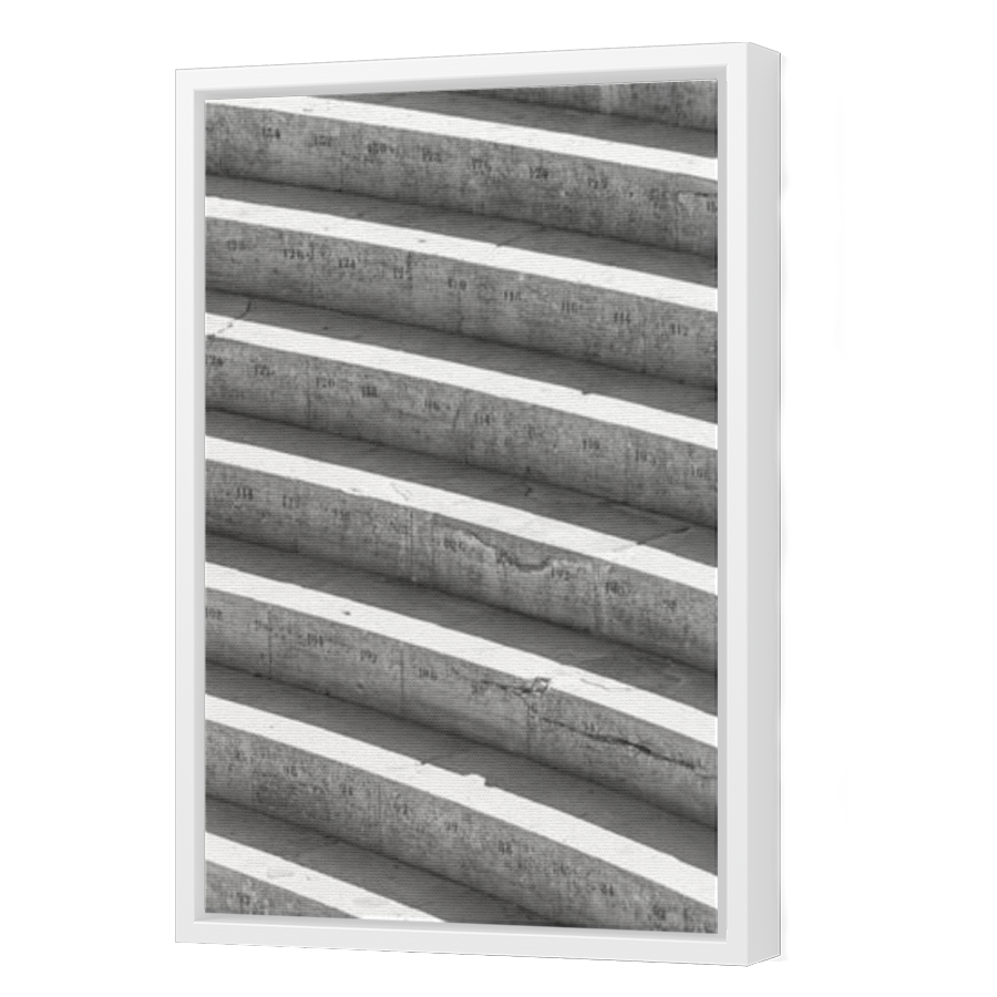 Thumbnail for Canvas - White Floating Frame