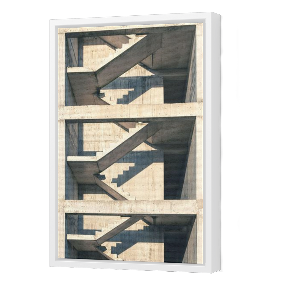 Thumbnail for Canvas - White Floating Frame