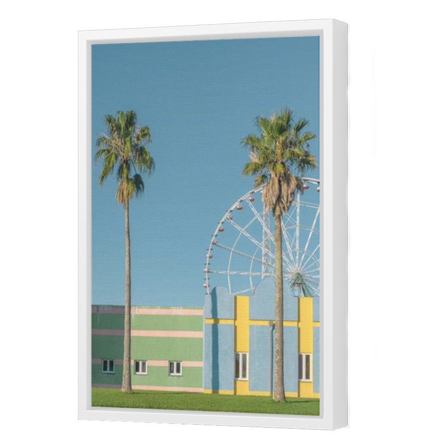 Thumbnail for Canvas - White Floating Frame