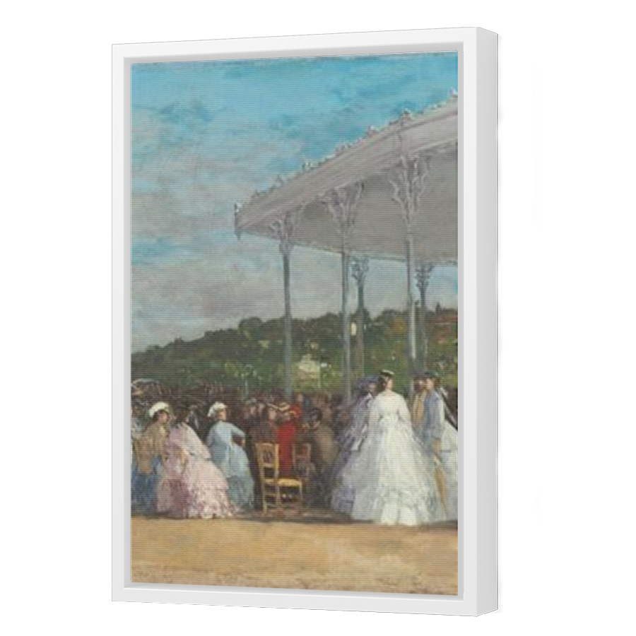 Thumbnail for Canvas - White Floating Frame