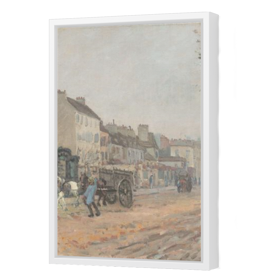 Thumbnail for Canvas - White Floating Frame