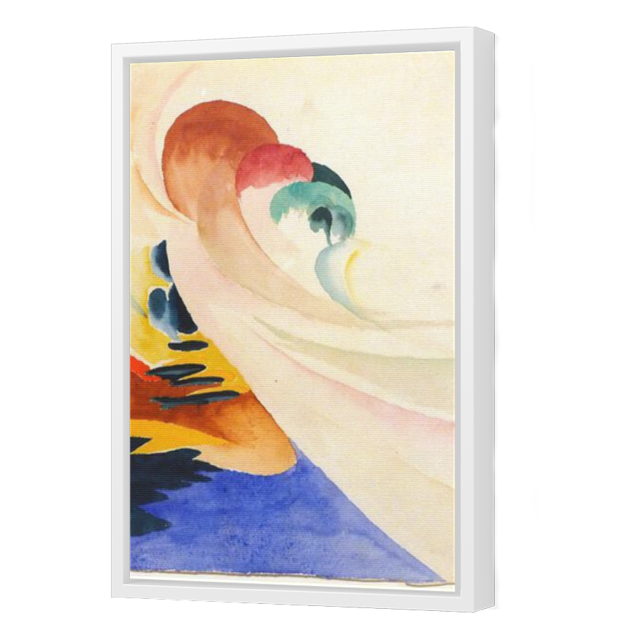 Thumbnail for Canvas - White Floating Frame