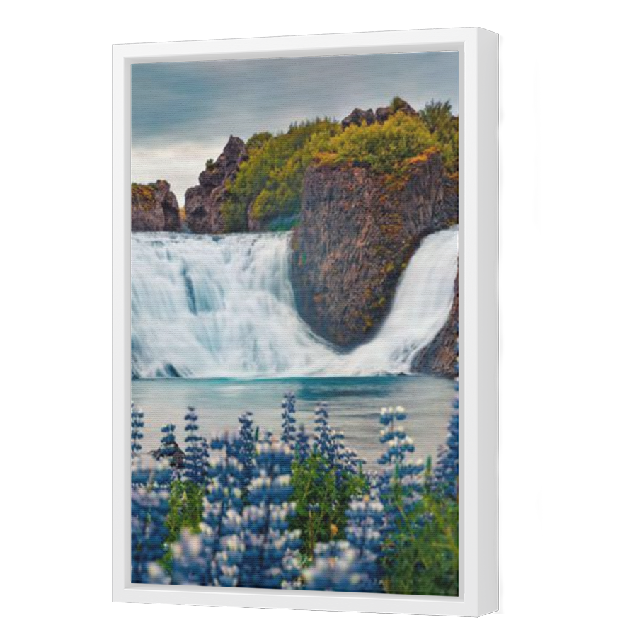 Thumbnail for Canvas - White Floating Frame