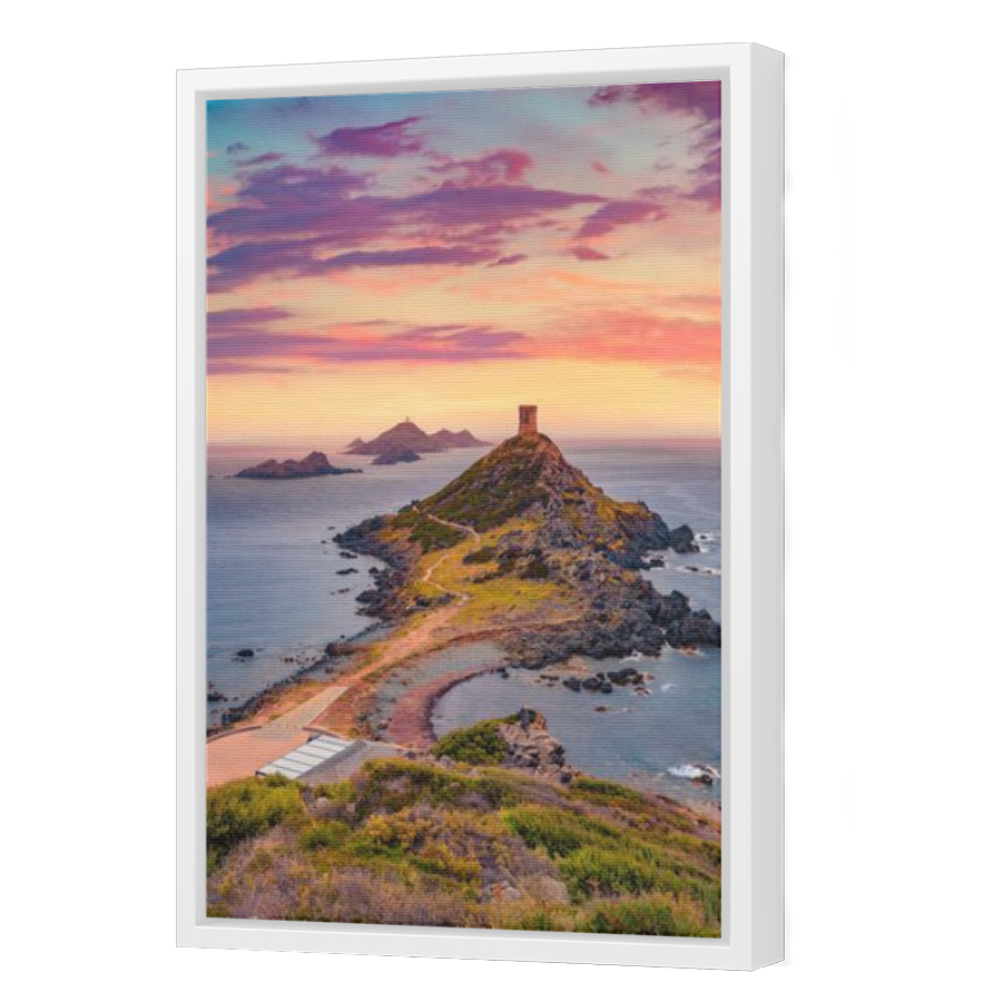 Thumbnail for Canvas - White Floating Frame