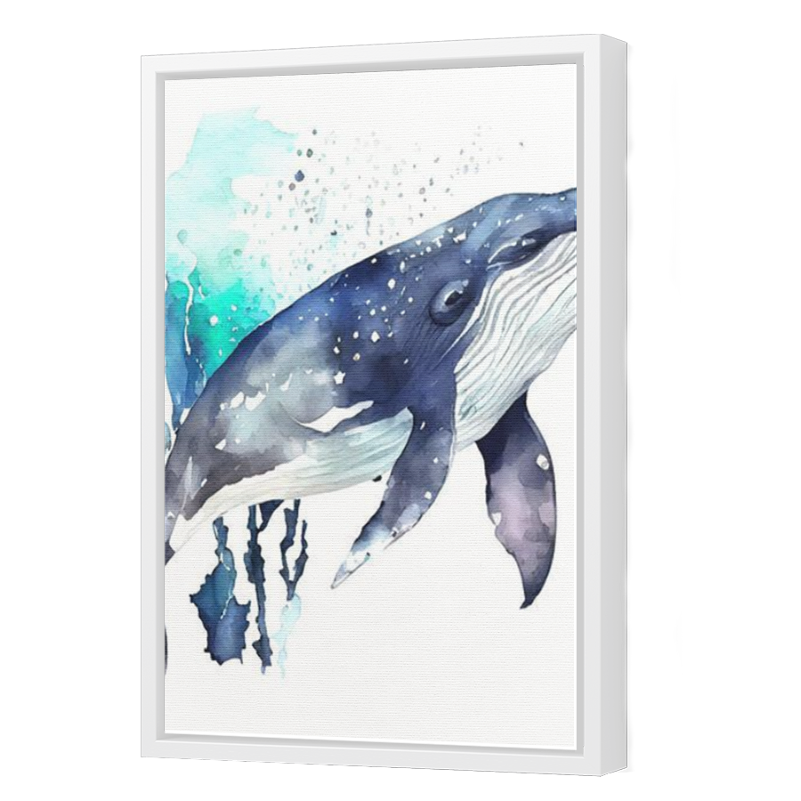 Thumbnail for Canvas - White Floating Frame