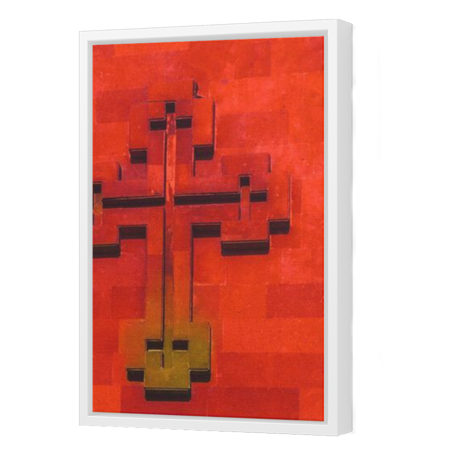 Thumbnail for Canvas - White Floating Frame