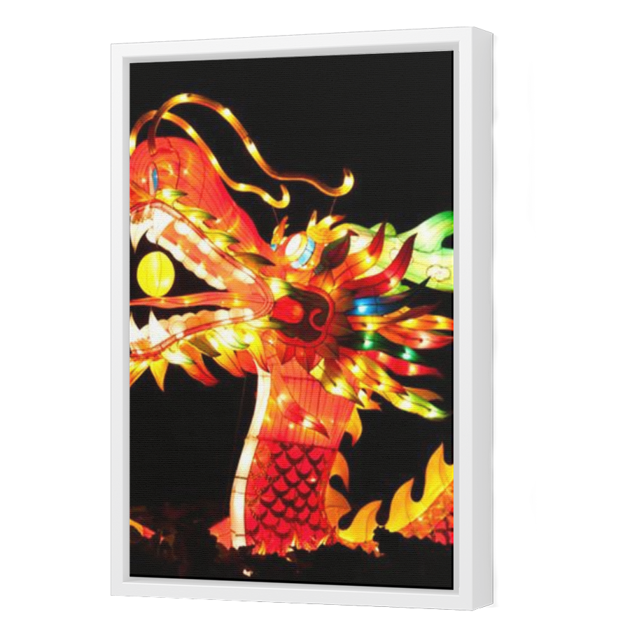Thumbnail for Canvas - White Floating Frame