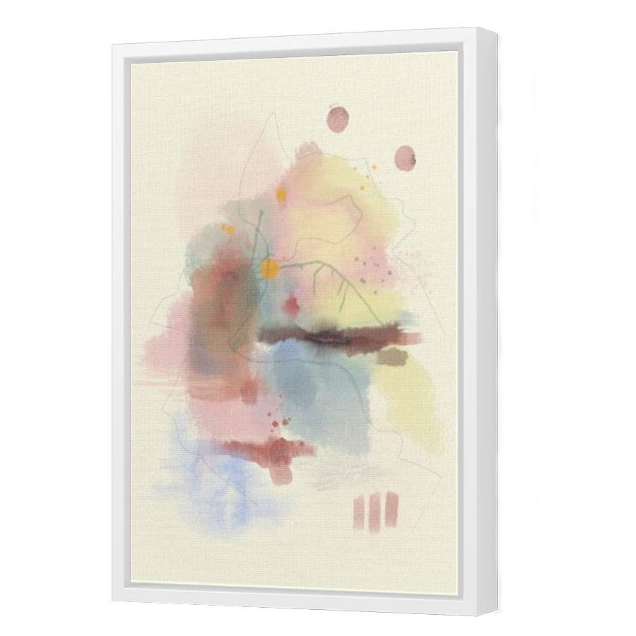 Thumbnail for Canvas - White Floating Frame