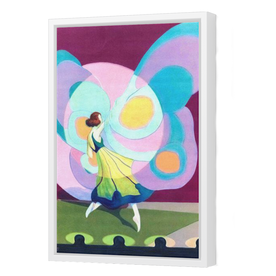 Thumbnail for Canvas - White Floating Frame