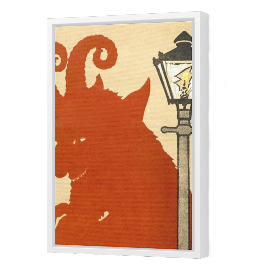 Thumbnail for Canvas - White Floating Frame