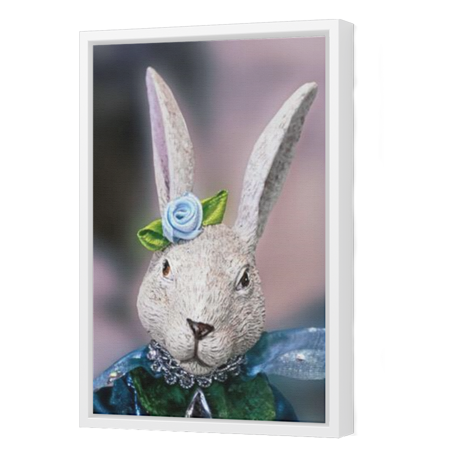 Thumbnail for Canvas - White Floating Frame