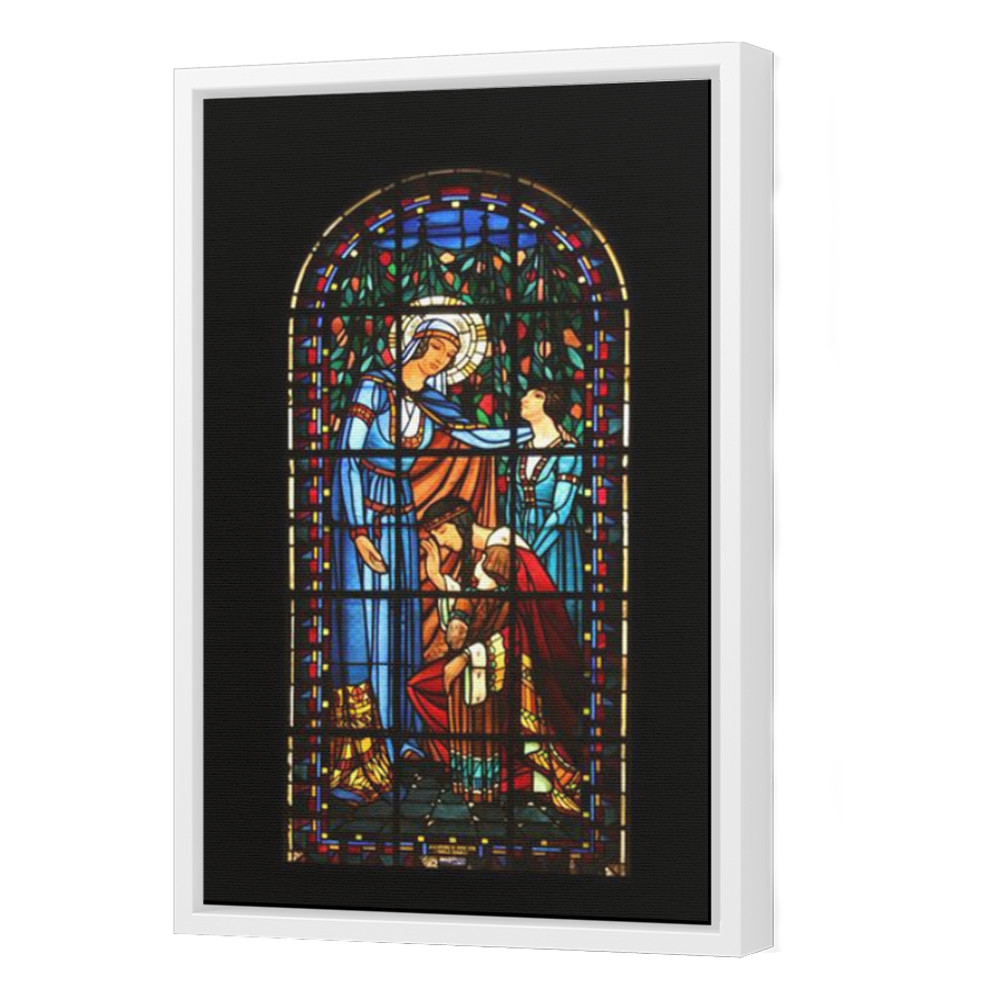 Thumbnail for Canvas - White Floating Frame