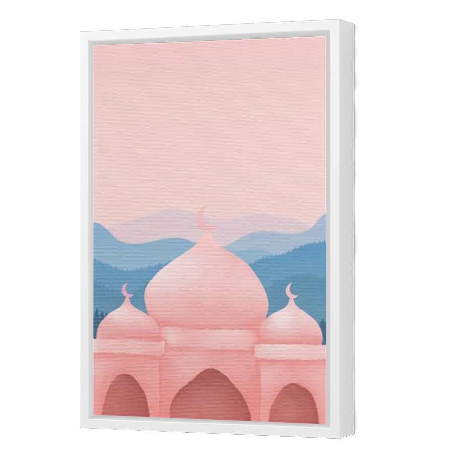 Thumbnail for Canvas - White Floating Frame