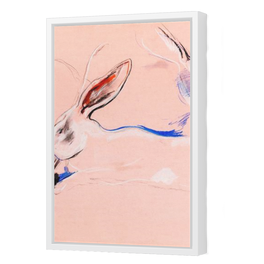 Thumbnail for Canvas - White Floating Frame