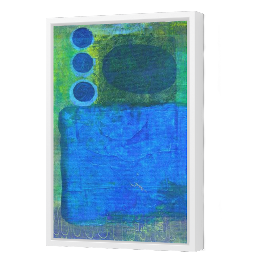 Thumbnail for Canvas - White Floating Frame