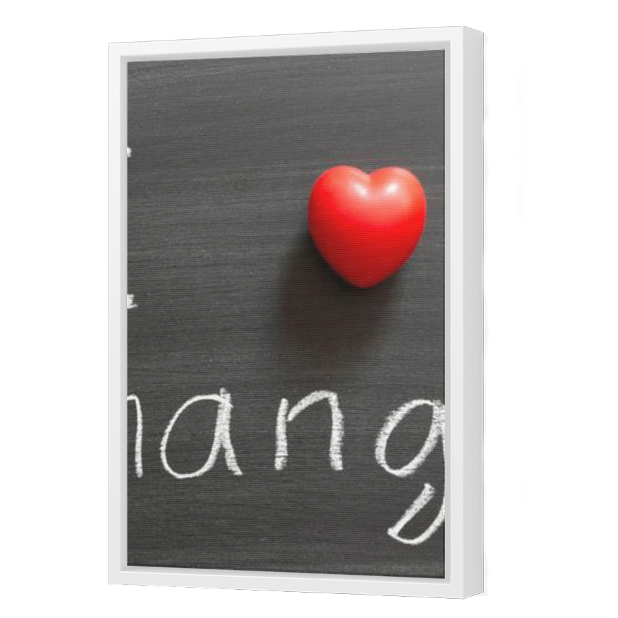 Thumbnail for Canvas - White Floating Frame