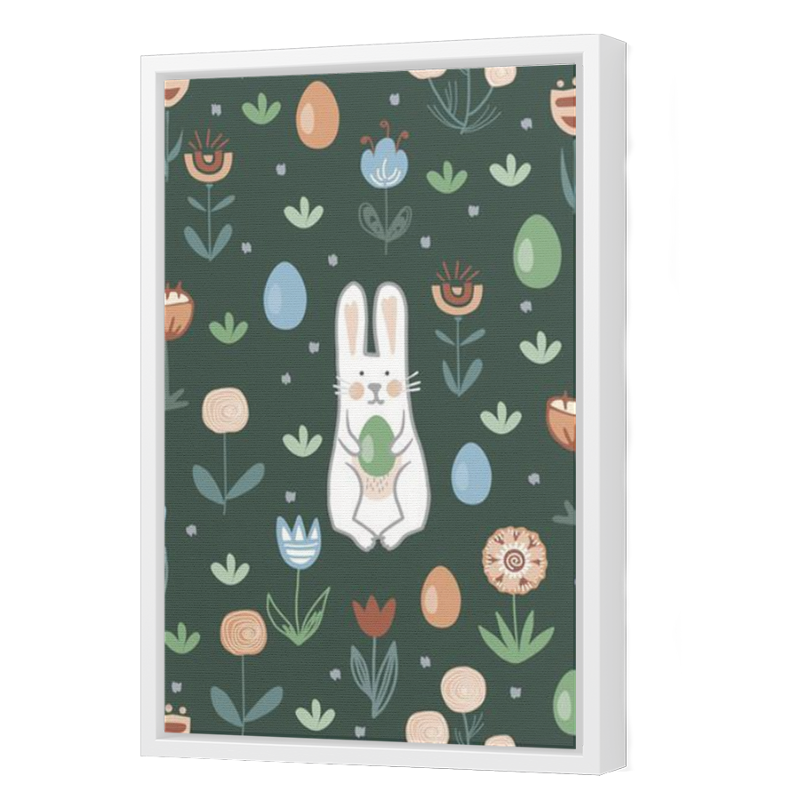 Thumbnail for Canvas - White Floating Frame