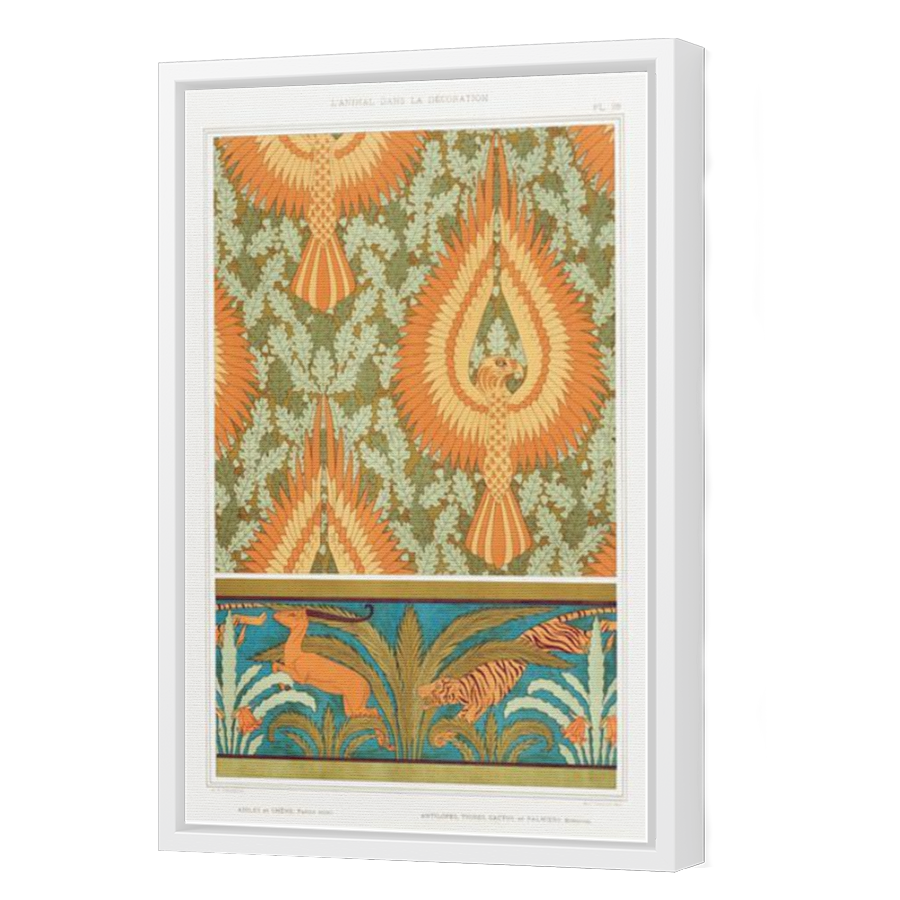 Thumbnail for Canvas - White Floating Frame