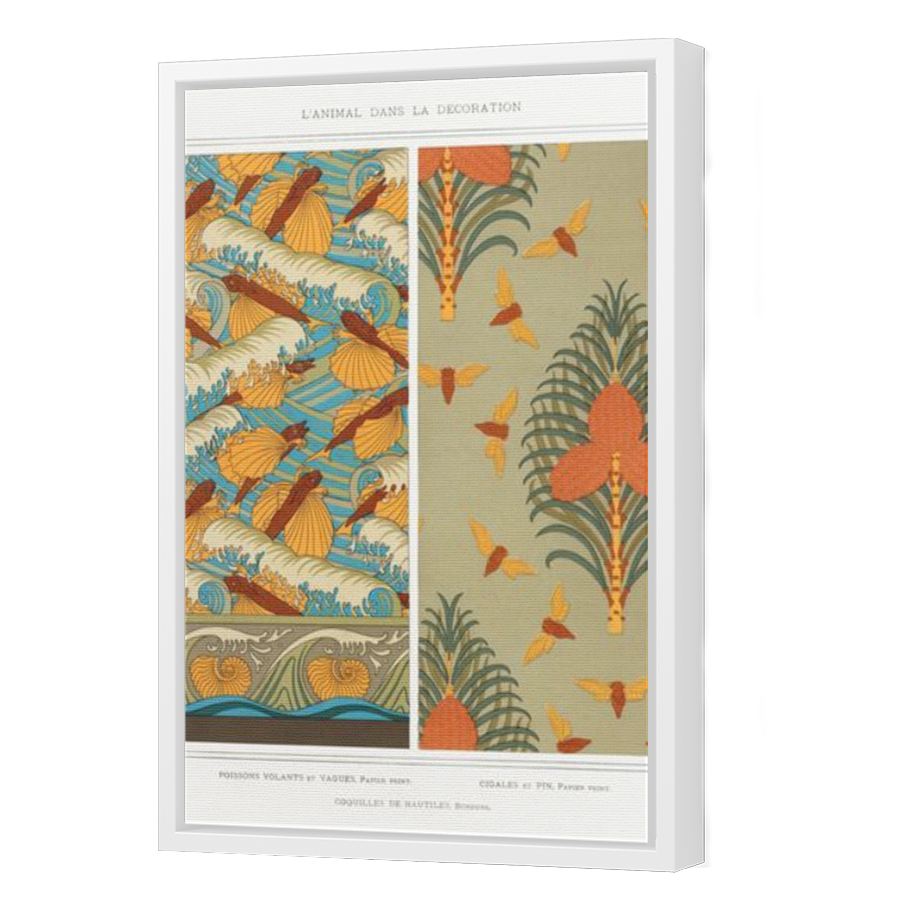 Thumbnail for Canvas - White Floating Frame