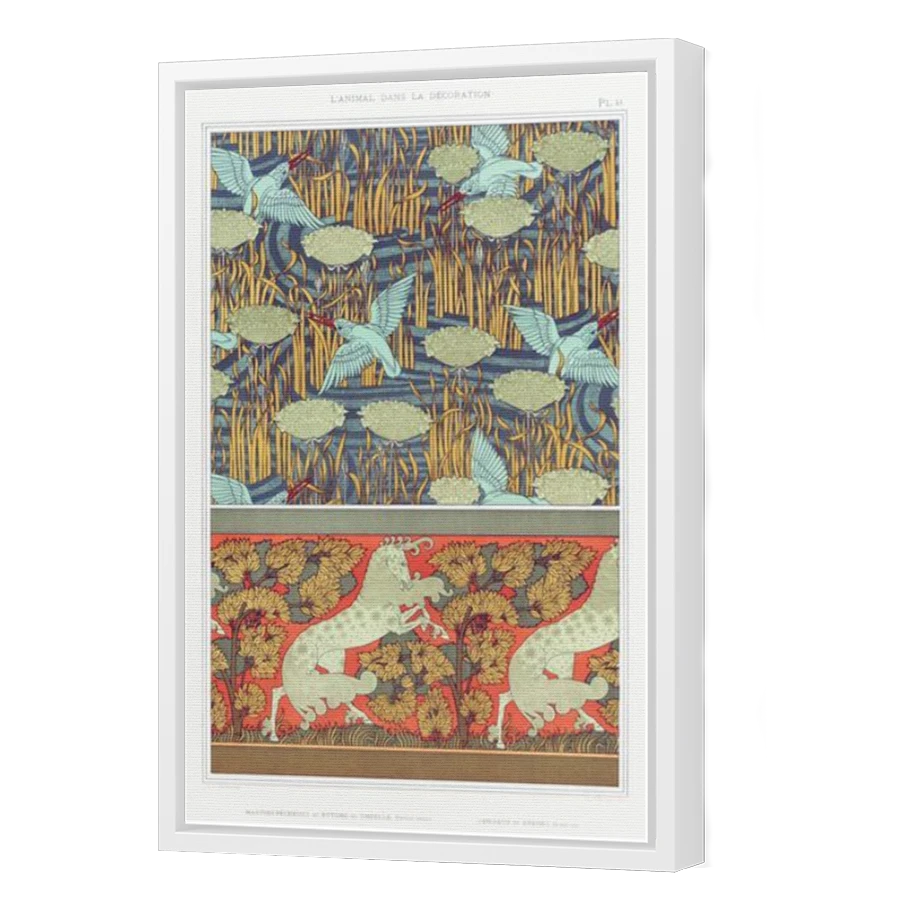 Thumbnail for Canvas - White Floating Frame