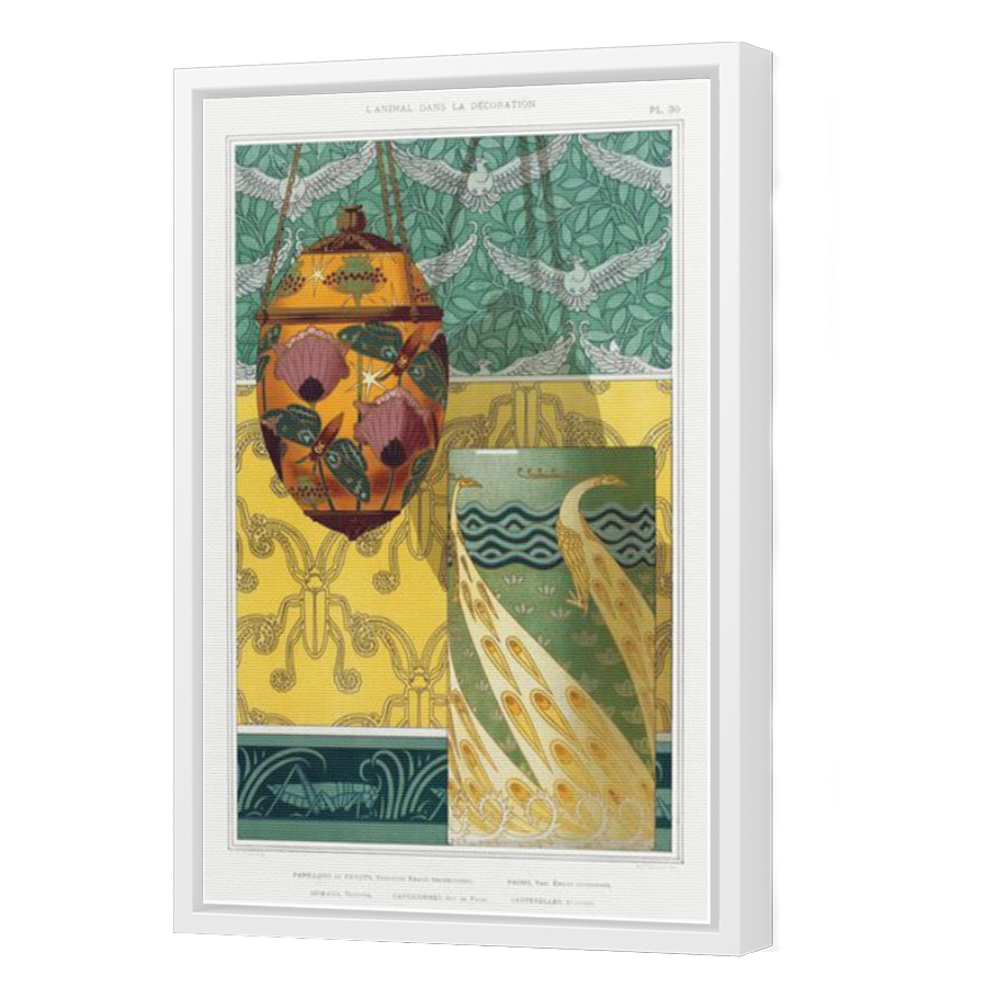 Thumbnail for Canvas - White Floating Frame