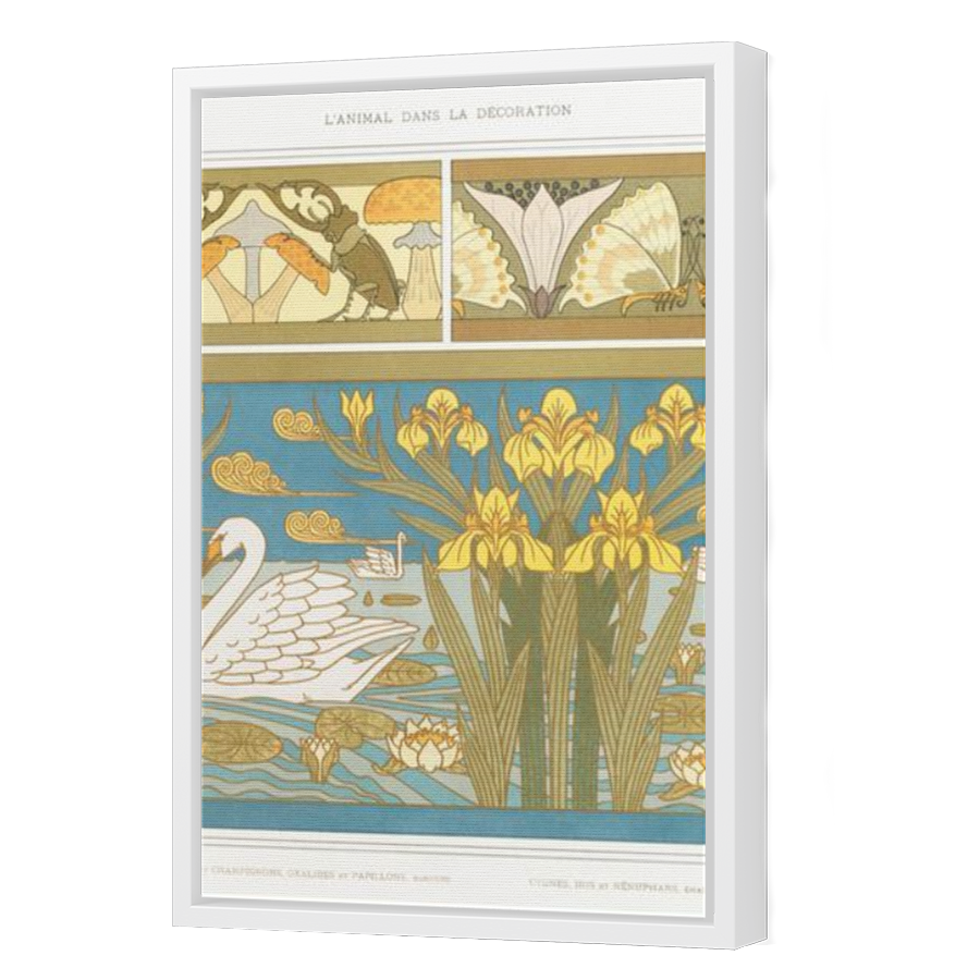 Thumbnail for Canvas - White Floating Frame
