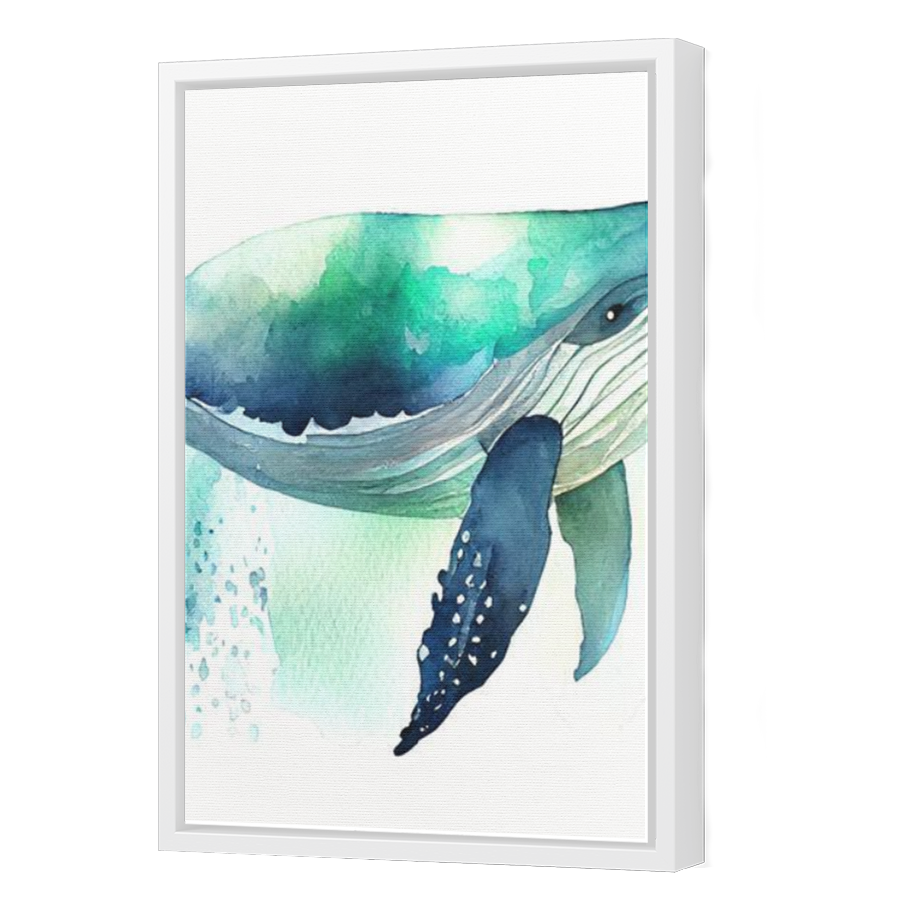 Thumbnail for Canvas - White Floating Frame