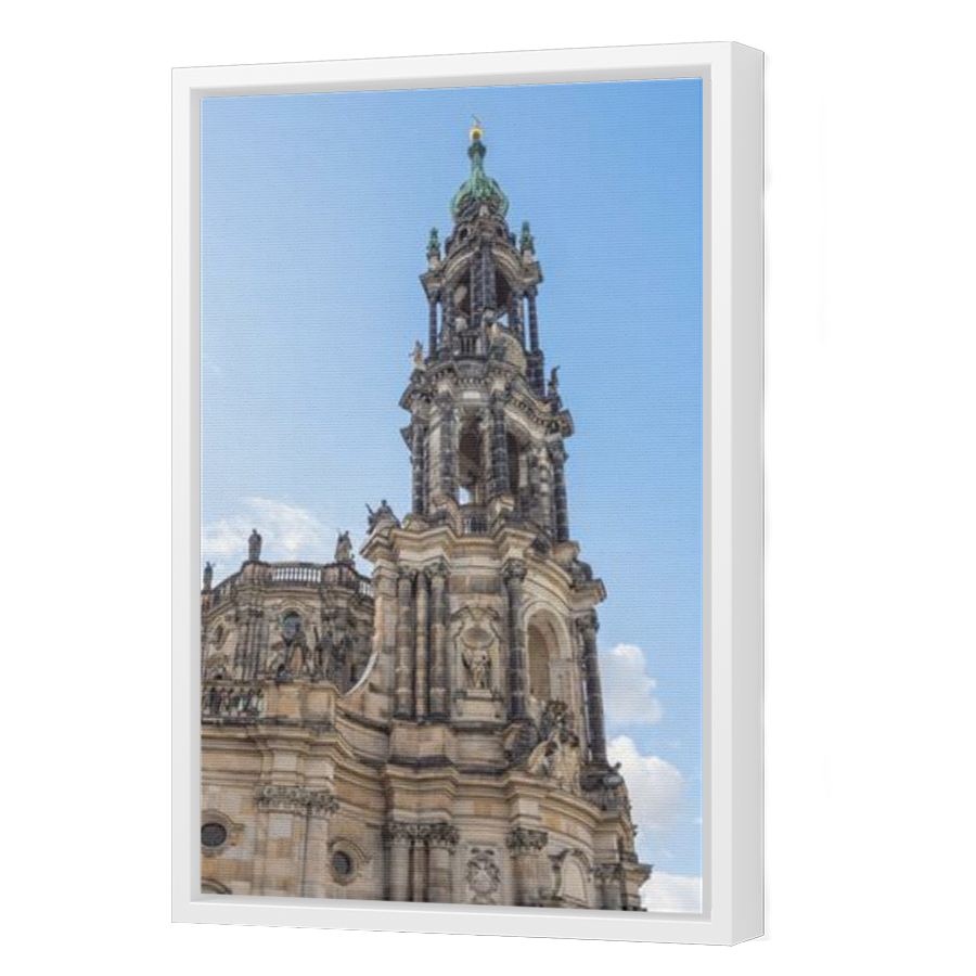 Thumbnail for Canvas - White Floating Frame