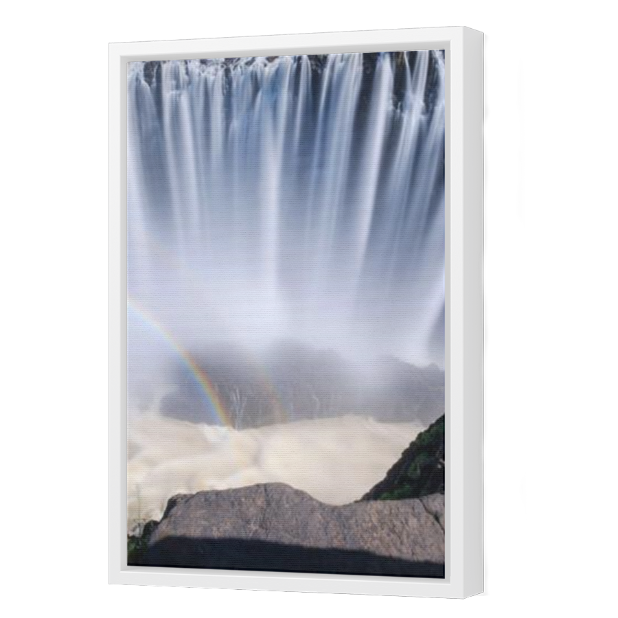 Thumbnail for Canvas - White Floating Frame
