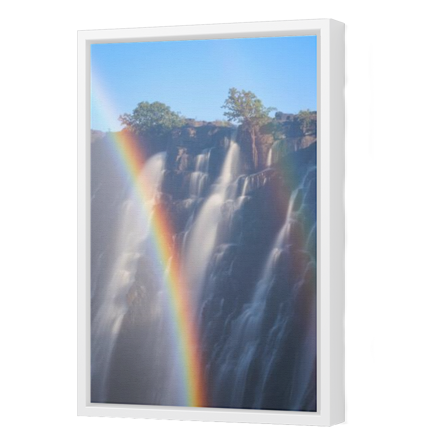 Thumbnail for Canvas - White Floating Frame