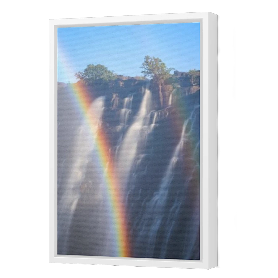 Thumbnail for Canvas - White Floating Frame