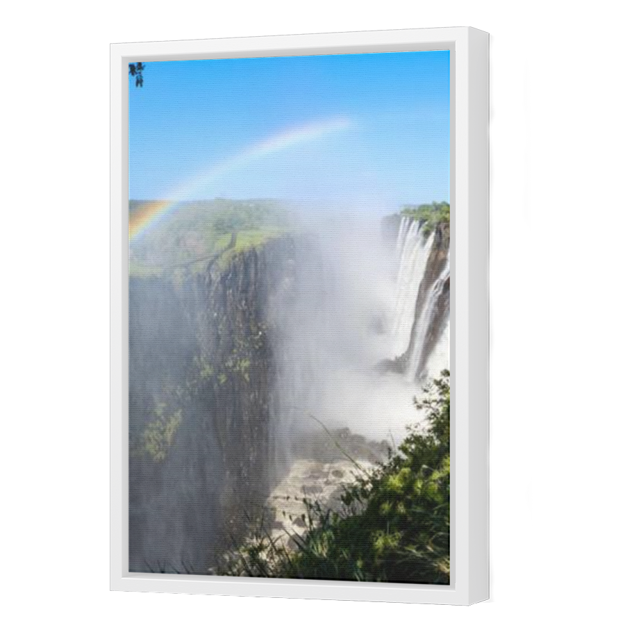 Thumbnail for Canvas - White Floating Frame