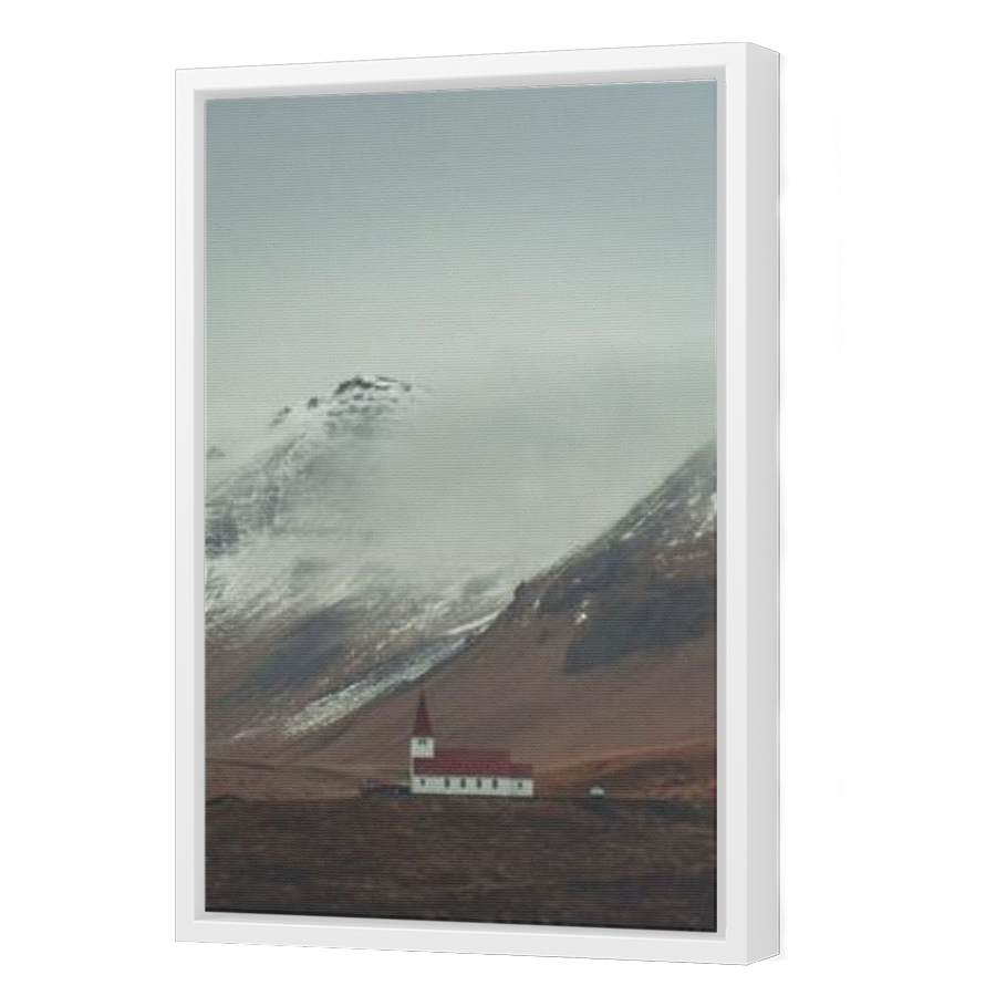 Thumbnail for Canvas - White Floating Frame