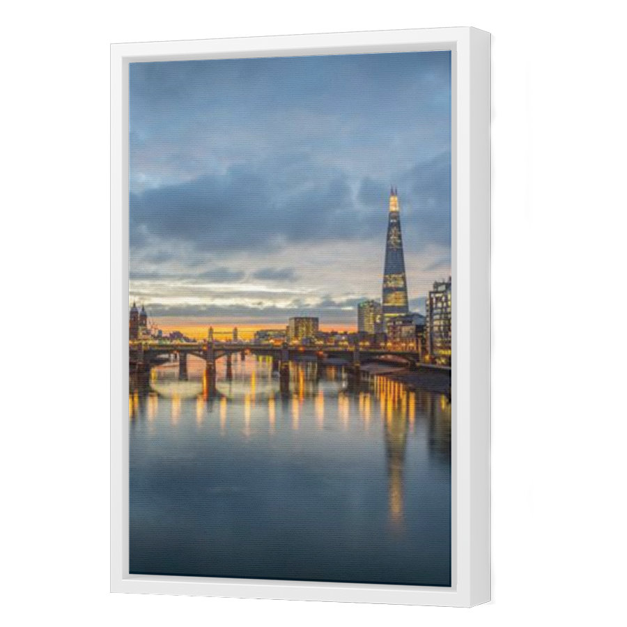 Thumbnail for Canvas - White Floating Frame