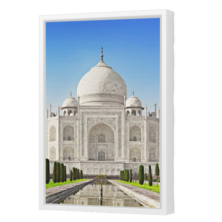 Thumbnail for Canvas - White Floating Frame