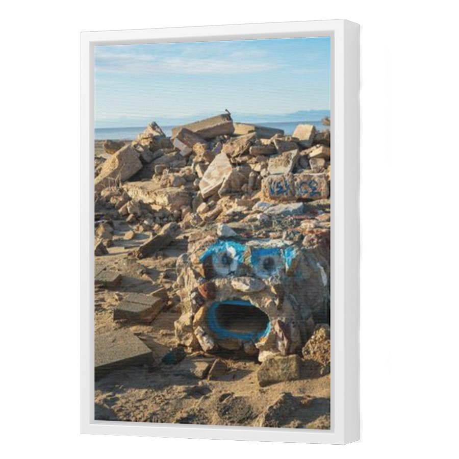 Thumbnail for Canvas - White Floating Frame