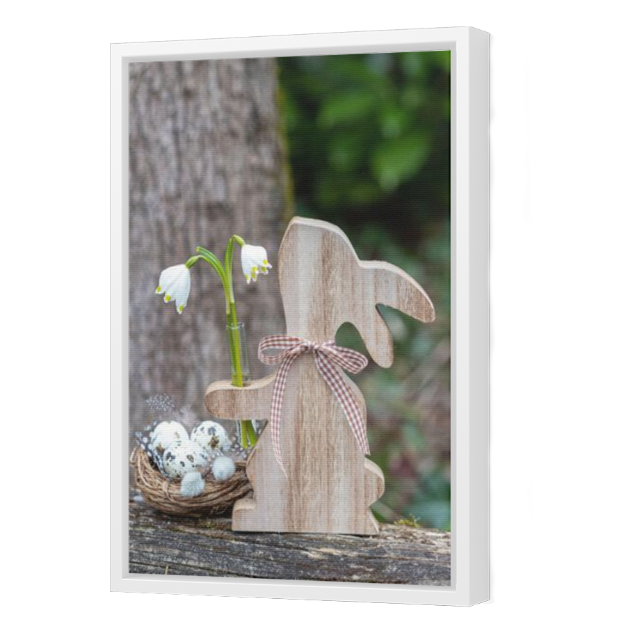 Thumbnail for Canvas - White Floating Frame