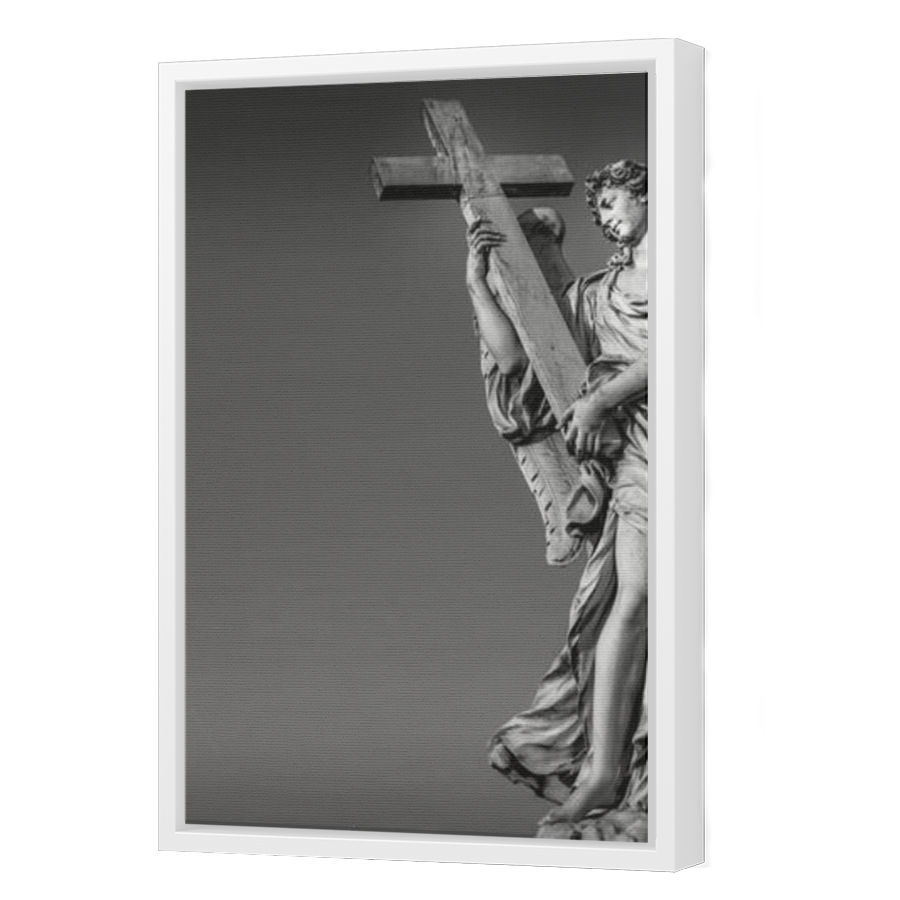 Thumbnail for Canvas - White Floating Frame