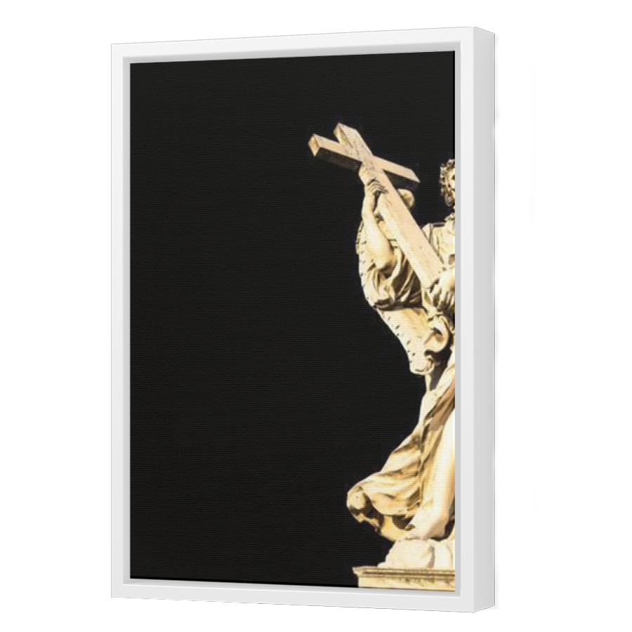 Thumbnail for Canvas - White Floating Frame