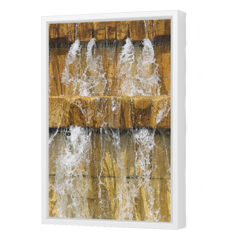 Thumbnail for Canvas - White Floating Frame