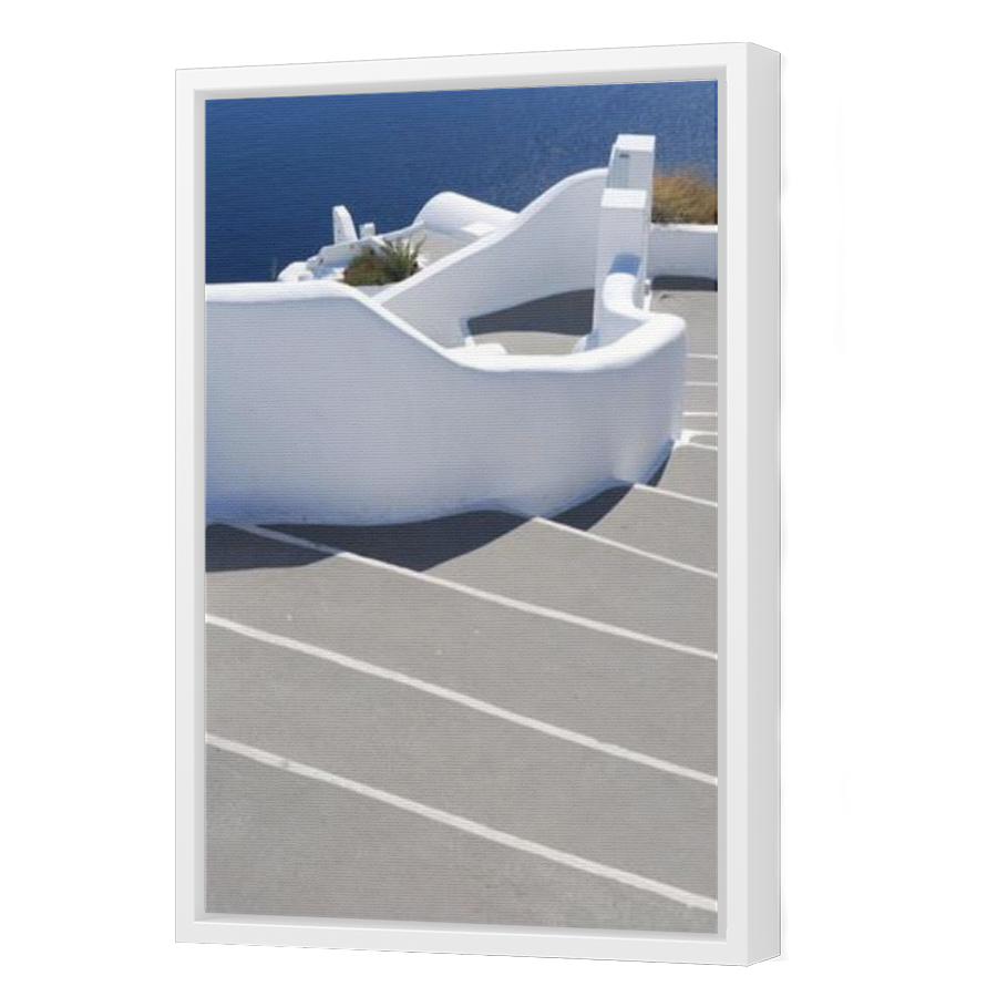 Thumbnail for Canvas - White Floating Frame
