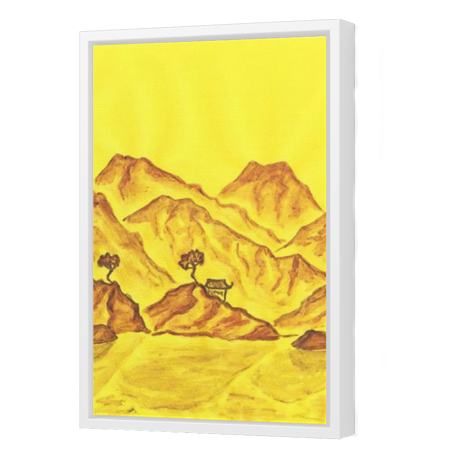 Thumbnail for Canvas - White Floating Frame