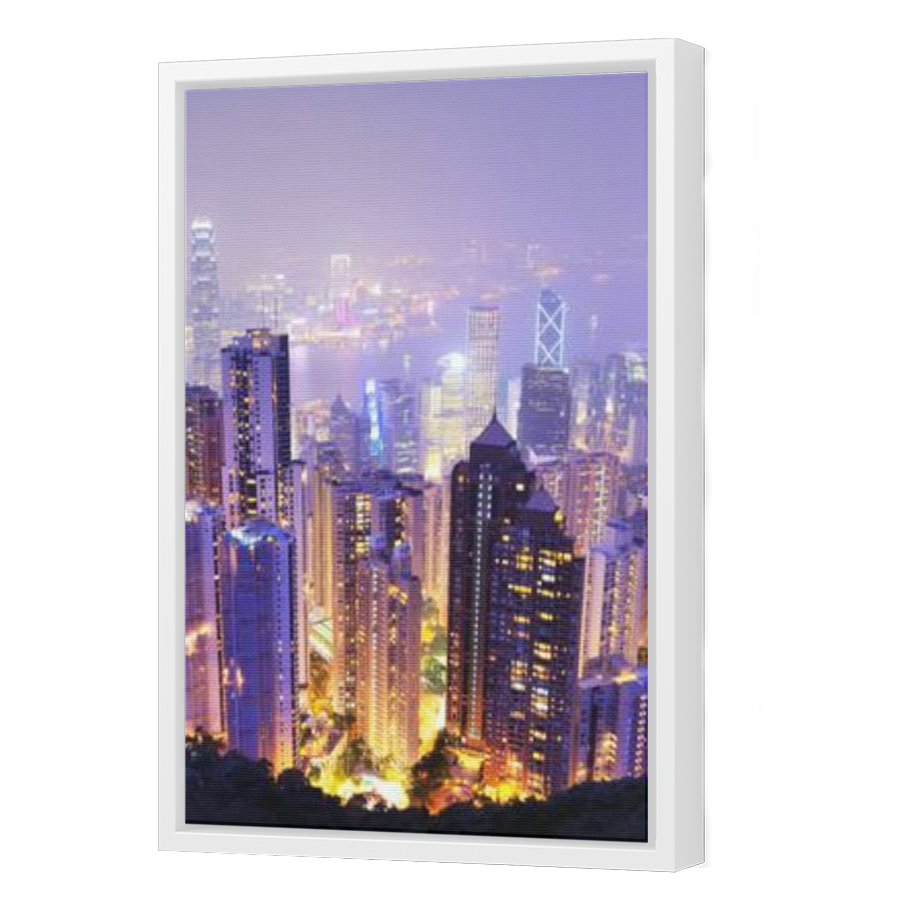 Thumbnail for Canvas - White Floating Frame