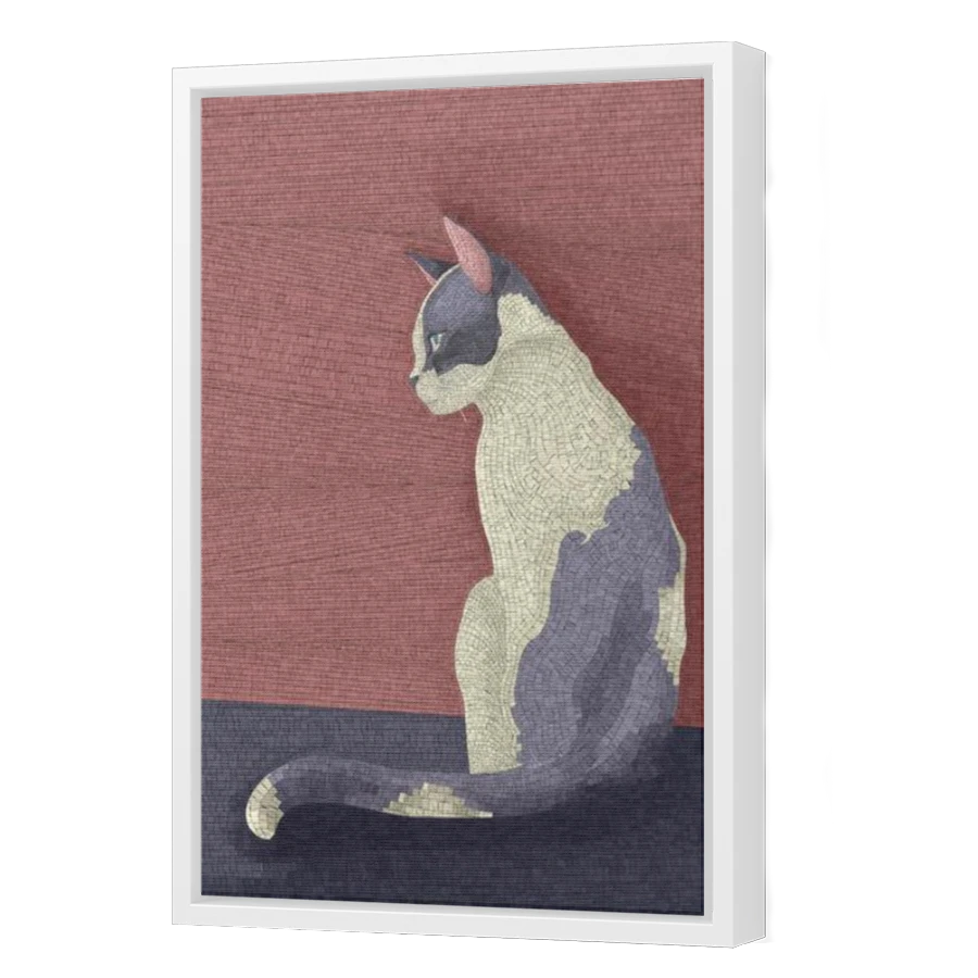 Thumbnail for Canvas - White Floating Frame